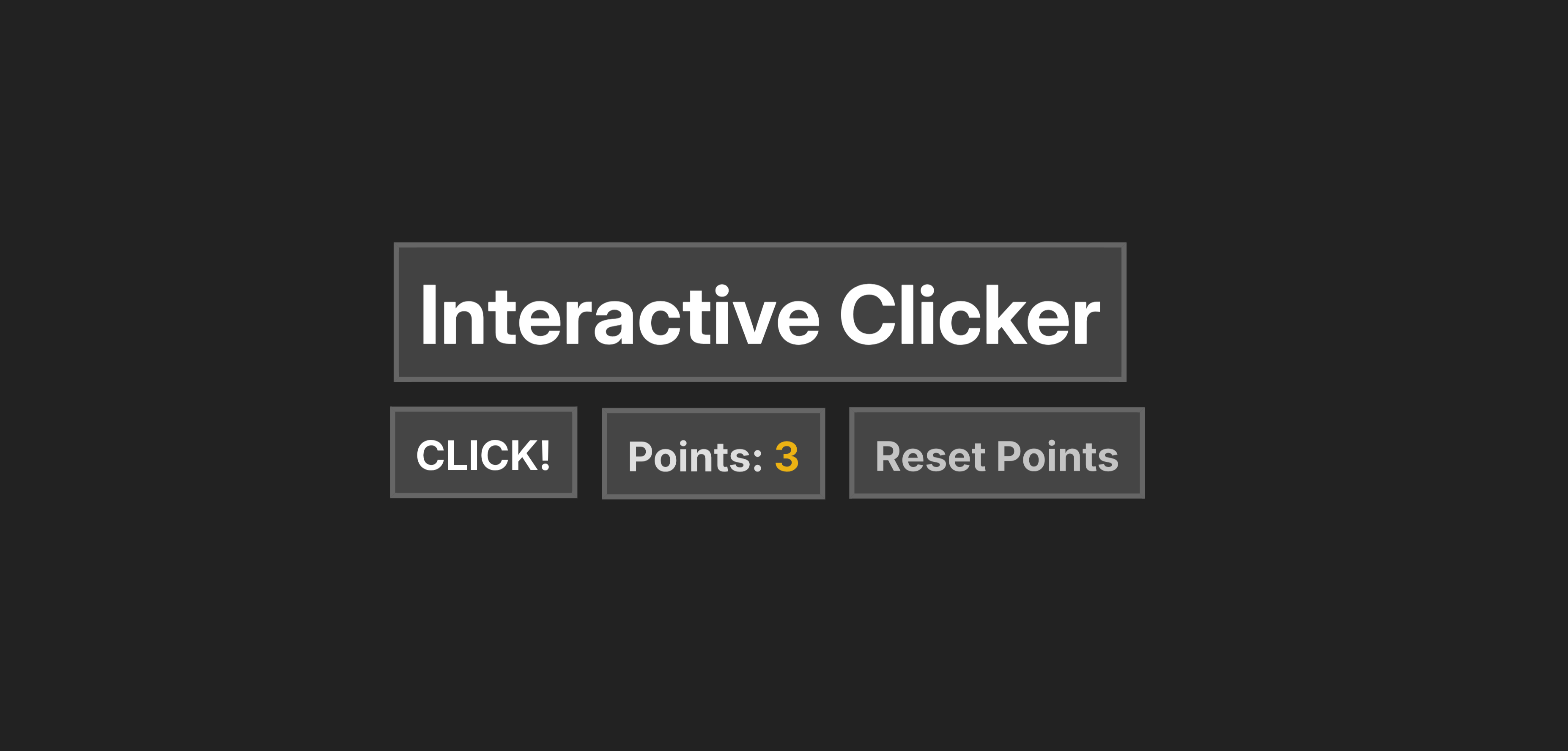 Interactive Clicker